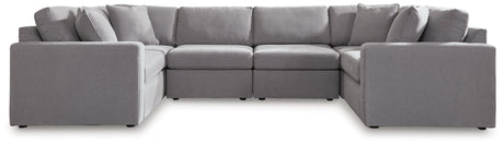 Modmax Granite Performance Fabric,Next-Gen Nuvella™ 6-Piece Sectional - image 2