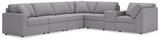 Modmax Granite Performance Fabric,Next-Gen Nuvella™ 7-Piece Sectional - image 1