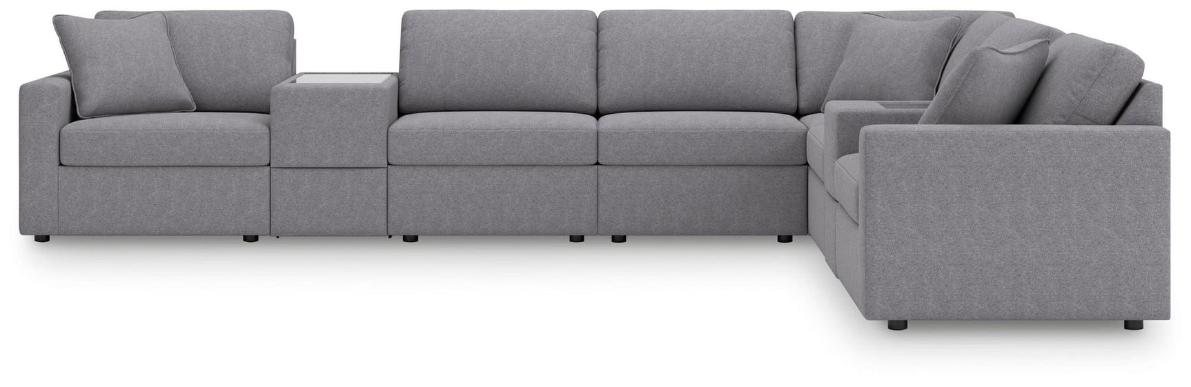 Modmax Granite Performance Fabric,Next-Gen Nuvella™ 8-Piece Sectional view 6
