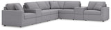Modmax Granite Performance Fabric,Next-Gen Nuvella™ 8-Piece Sectional - image 2
