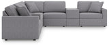 Modmax Granite Performance Fabric,Next-Gen Nuvella™ 8-Piece Sectional - image 3