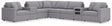Modmax Granite Performance Fabric,Next-Gen Nuvella™ 8-Piece Sectional from Decor Furniture