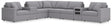 Modmax Granite Performance Fabric,Next-Gen Nuvella™ 8-Piece Sectional - image 1