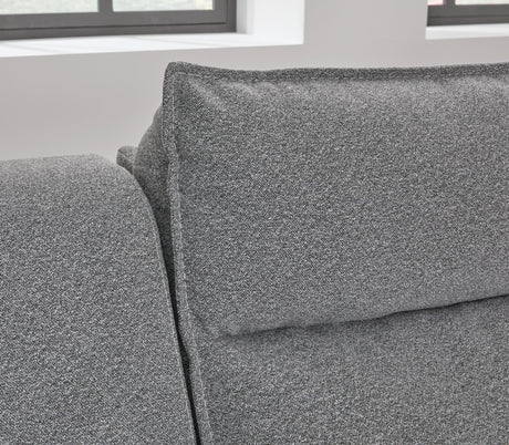 Modmax II Salt and Pepper Next-Gen Nuvella™ 6-Piece Power Reclining Sectional with Chaise and Console - image 5