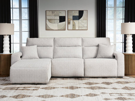 Modmax II Stone 3-Piece Reclining Sofa Chaise - image 1