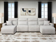 Modmax II Stone 4-Piece Power Reclining Sectional with Chaise - image 1