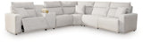Modmax II Stone 6-Piece Power Reclining Sectional with Console - image 2