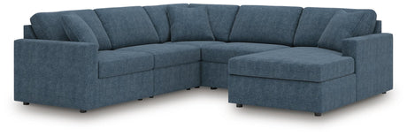 Modmax Ink Performance Fabric,Next-Gen Nuvella™ 5-Piece Sectional with Chaise - image 1