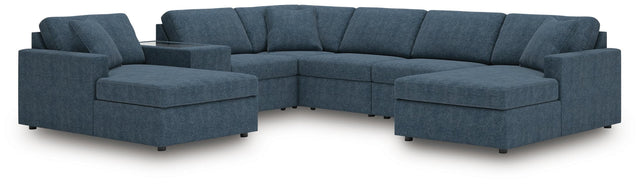 Modmax Ink Performance Fabric,Next-Gen Nuvella™ 7-Piece Sectional - image 1