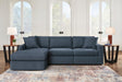 Modmax Ink Performance Fabric,Next-Gen Nuvella™ 3-Piece Sectional with Chaise - image 1