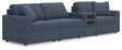 Modmax Ink Performance Fabric,Next-Gen Nuvella™ 4-Piece Sectional - image 1