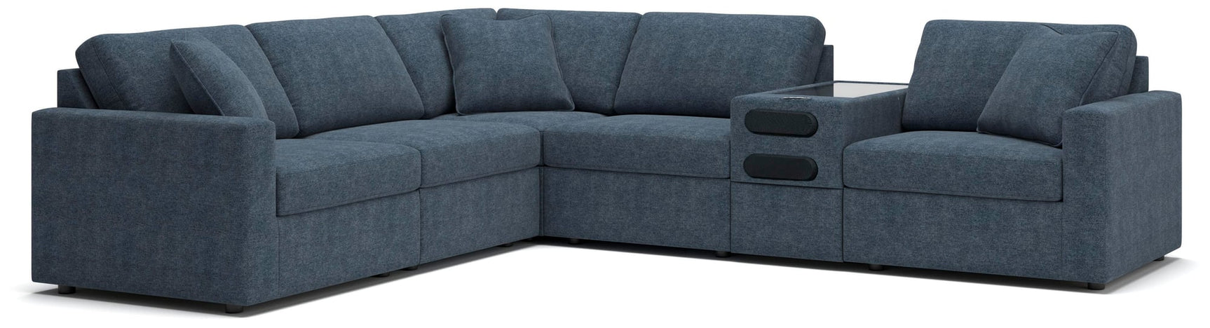 Modmax Ink Performance Fabric,Next-Gen Nuvella™ 6-Piece Sectional - image 1