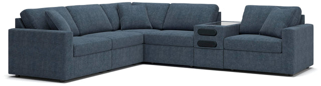 Modmax Ink Performance Fabric,Next-Gen Nuvella™ 6-Piece Sectional - image 1