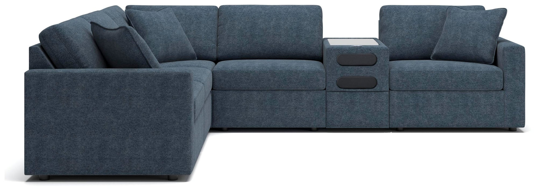 Modmax Ink Performance Fabric,Next-Gen Nuvella™ 6-Piece Sectional - image 2