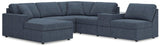 Modmax Ink Performance Fabric,Next-Gen Nuvella™ 6-Piece Sectional with Chaise - image 1