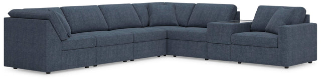Modmax Ink Performance Fabric,Next-Gen Nuvella™ 7-Piece Sectional - image 1