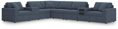 Modmax Ink Performance Fabric,Next-Gen Nuvella™ 8-Piece Sectional - image 1