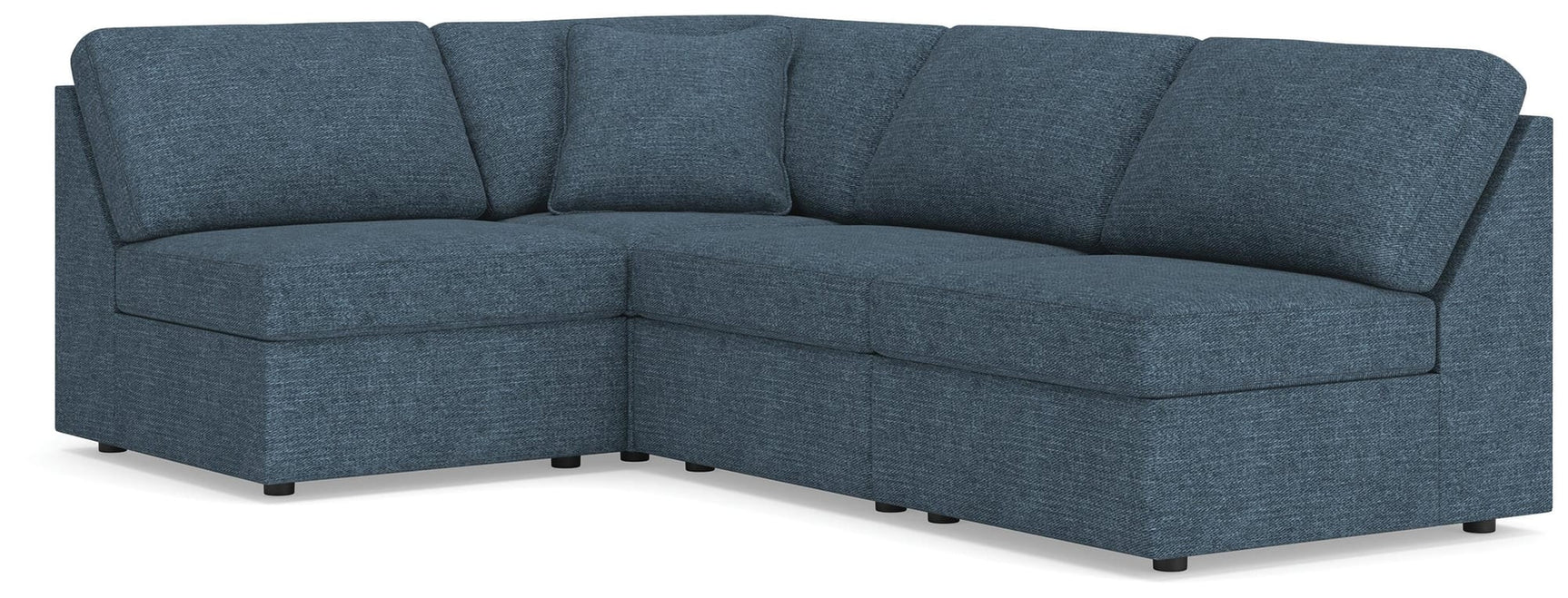Modmax Ink Performance Fabric,Next-Gen Nuvella™ 4-Piece Sectional from Decor Furniture