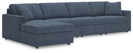 Modmax Ink Performance Fabric,Next-Gen Nuvella™ 4-Piece Sectional with Chaise - image 1