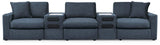 Modmax Ink Performance Fabric,Next-Gen Nuvella™ 5-Piece Sectional - image 1