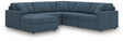 Modmax Ink Performance Fabric,Next-Gen Nuvella™ 5-Piece Sectional with Chaise - image 1
