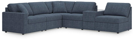 Modmax Ink Performance Fabric,Next-Gen Nuvella™ 6-Piece Sectional - image 1