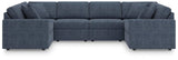 Modmax Ink 6-Piece Sectional with Ottoman - image 7