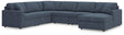 Modmax Ink Performance Fabric,Next-Gen Nuvella™ 6-Piece Sectional with Chaise - image 1