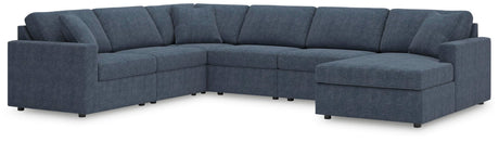 Modmax Ink Performance Fabric,Next-Gen Nuvella™ 6-Piece Sectional with Chaise - image 1
