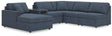 Modmax Ink Performance Fabric,Next-Gen Nuvella™ 6-Piece Sectional with Chaise - image 1