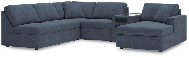 Modmax Ink Performance Fabric,Next-Gen Nuvella™ 6-Piece Sectional with Chaise - image 1