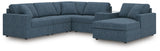 Modmax Ink Performance Fabric,Next-Gen Nuvella™ 6-Piece Sectional with Chaise - image 1