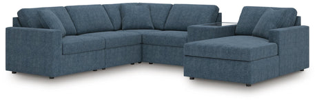 Modmax Ink Performance Fabric,Next-Gen Nuvella™ 6-Piece Sectional with Chaise - image 1