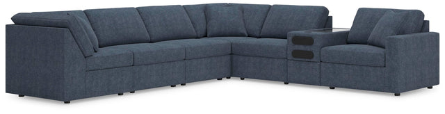 Modmax Ink Performance Fabric,Next-Gen Nuvella™ 7-Piece Sectional - image 1