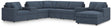 Modmax Ink Performance Fabric,Next-Gen Nuvella™ 8-Piece Sectional with Chaise - image 1