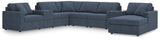 Modmax Ink Performance Fabric,Next-Gen Nuvella™ 8-Piece Sectional with Chaise - image 1