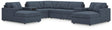 Modmax Ink Performance Fabric,Next-Gen Nuvella™ 8-Piece Sectional with Chaise - image 1
