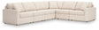 Modmax Oyster Performance Fabric,Next-Gen Nuvella™ 6-Piece Sectional - image 1