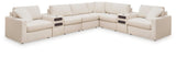Modmax Oyster Performance Fabric,Next-Gen Nuvella™ 8-Piece Sectional - image 2