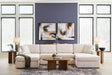 Modmax Oyster Performance Fabric,Next-Gen Nuvella™ 4-Piece Sectional with Chaise - image 1