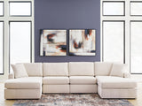 Modmax Oyster Performance Fabric,Next-Gen Nuvella™ 4-Piece Sectional with Chaise - image 3