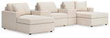 Modmax Oyster Performance Fabric,Next-Gen Nuvella™ 5-Piece Pit Sectional - image 1