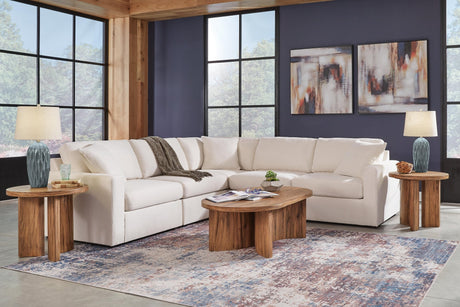 Modmax Oyster 5-Piece Sectional with Recliner - image 1
