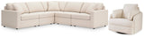 Modmax Oyster 5-Piece Sectional with Recliner - image 2
