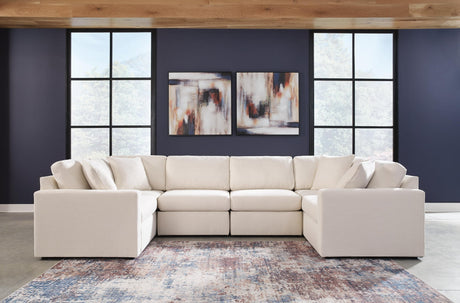 Modmax Oyster 6-Piece Sectional with Ottoman - image 1