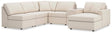 Modmax Oyster Performance Fabric,Next-Gen Nuvella™ 6-Piece Sectional with Chaise - image 1