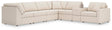 Modmax Oyster Performance Fabric,Next-Gen Nuvella™ 7-Piece Sectional - image 1