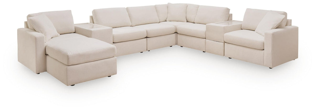 Modmax Oyster 8-Piece Sectional with Ottoman - image 2