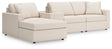 Modmax Oyster Performance Fabric,Next-Gen Nuvella™ 4-Piece Sectional with Chaise - image 1