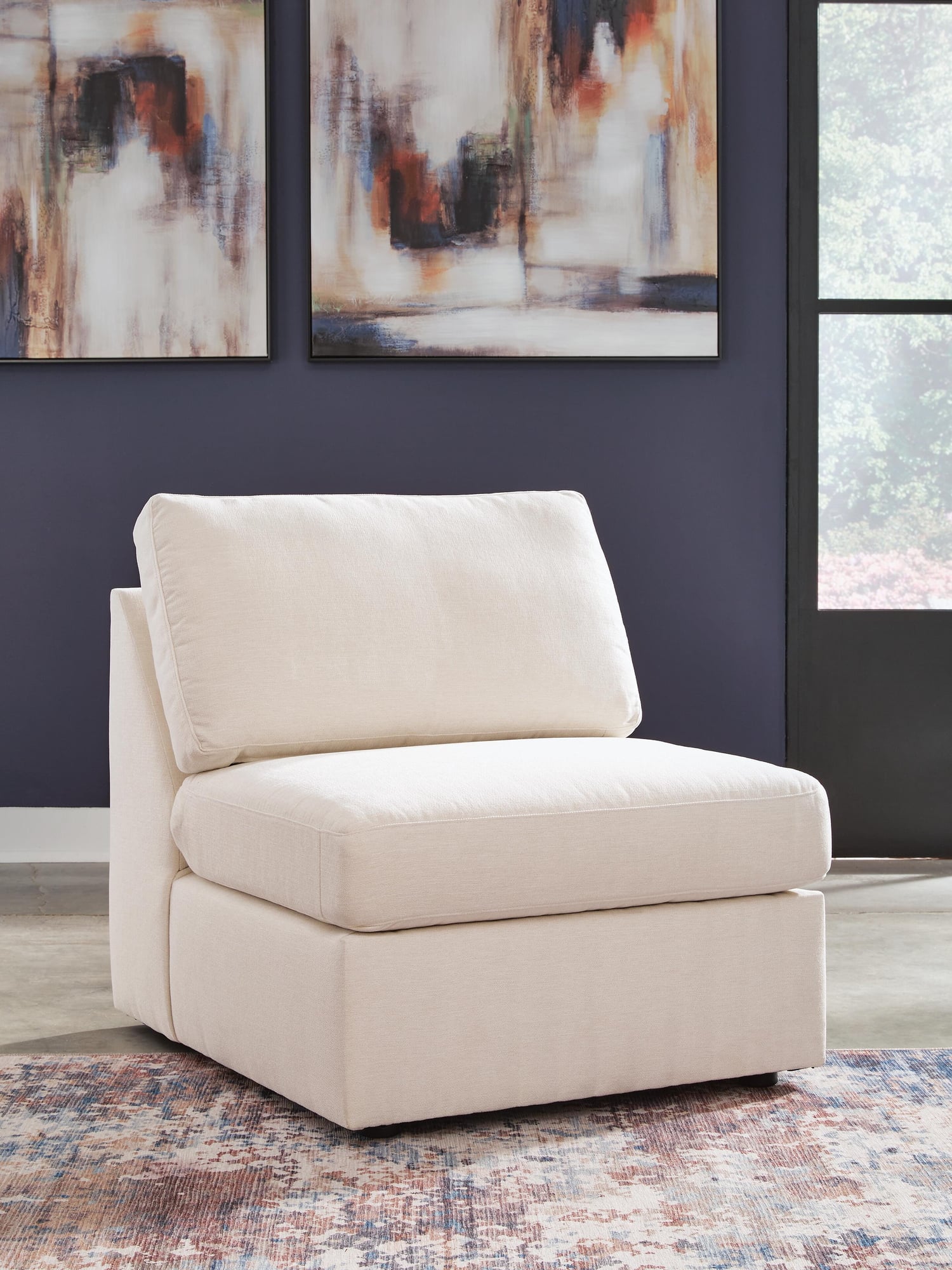 Modmax Oyster Performance Fabric,Next-Gen Nuvella™ 5-Piece Sectional - image 18